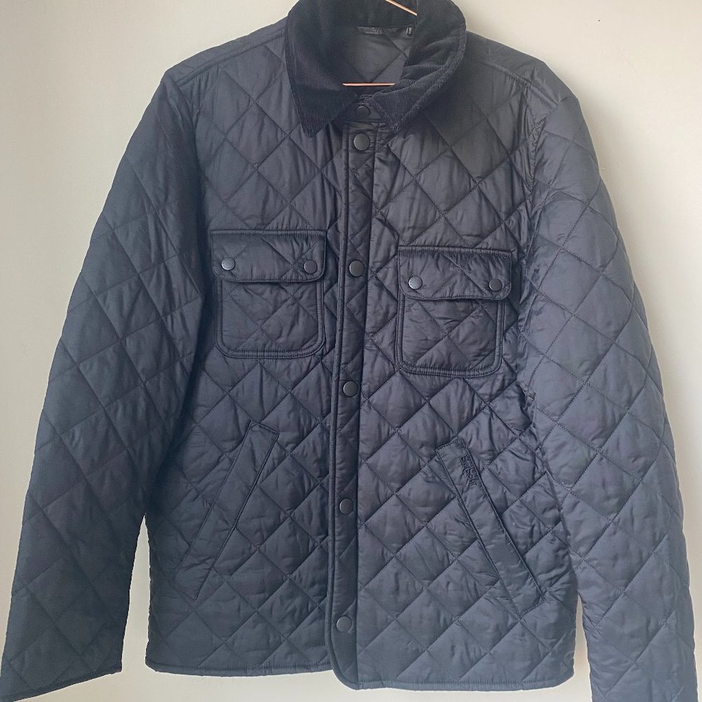 Barbour Black Quilted Jacket | Medium | Flyweight Chelsea | Unisex Jacket